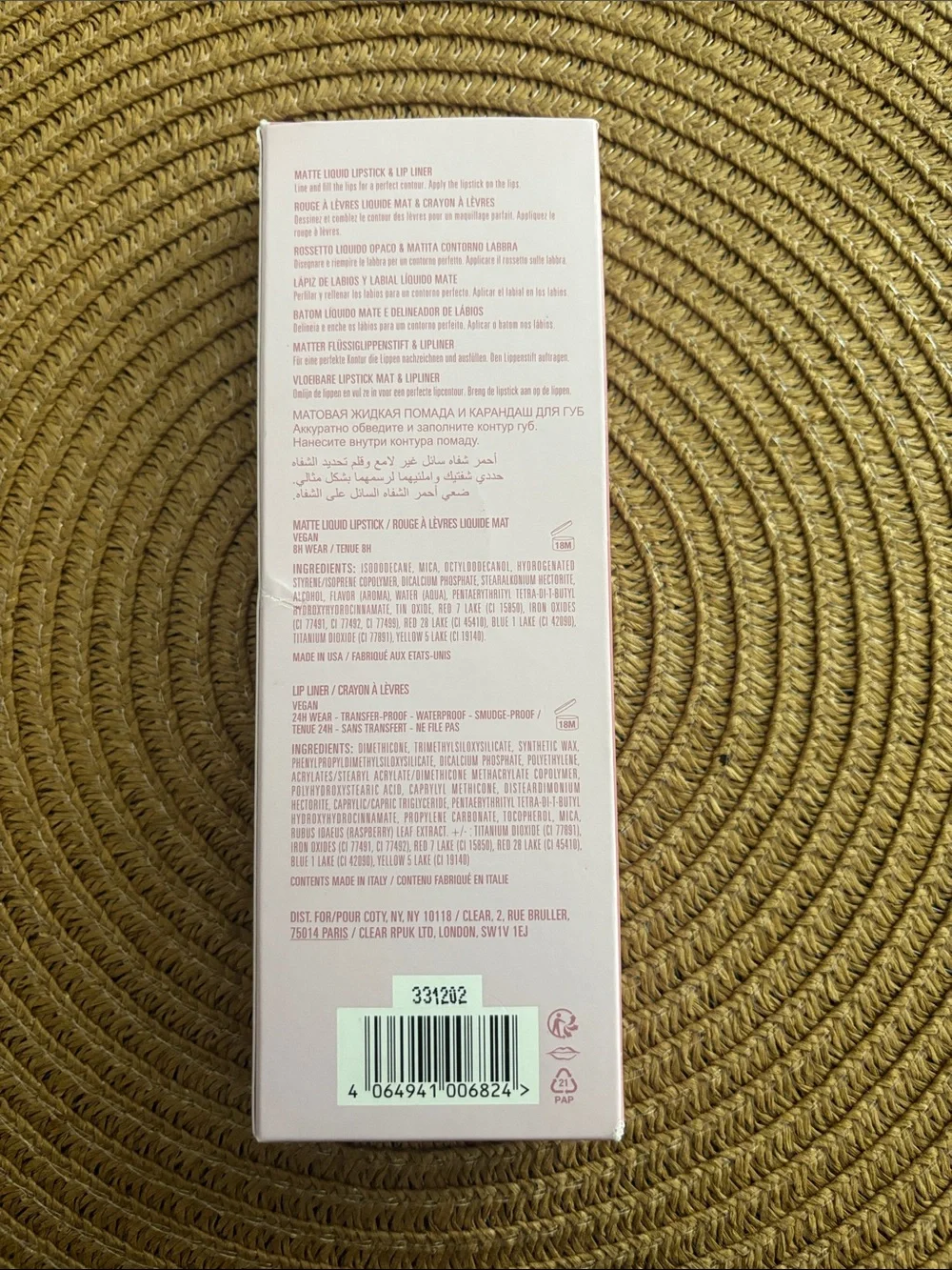 Kylie Cosmetics long wear